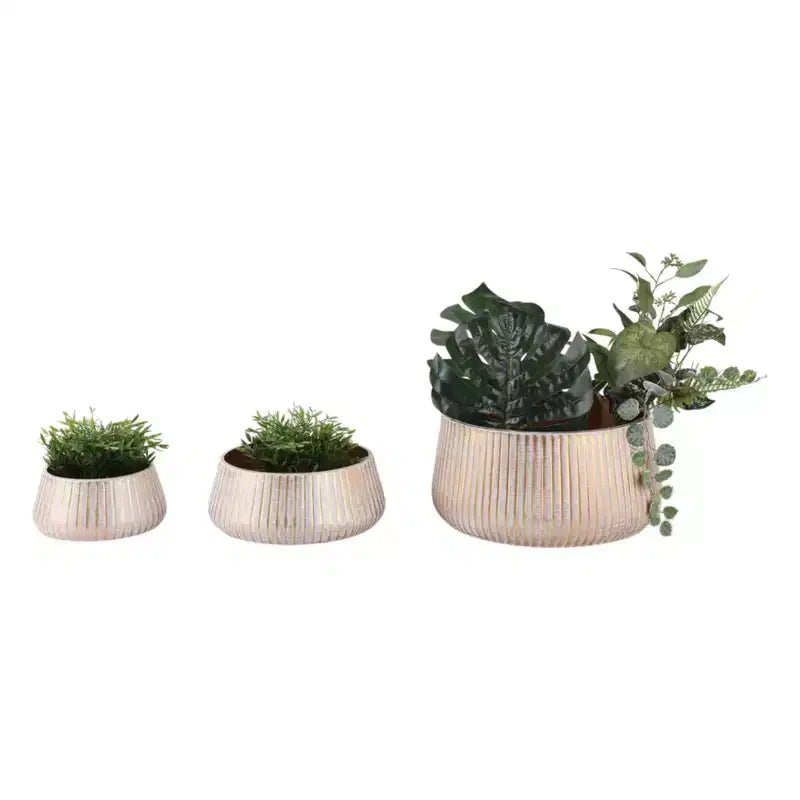 Jardinières Modernes en Métal pour la Maison, le Jardin, l'Entrée, Présentoir à Plantes