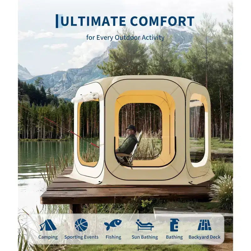 Tente Pop-Up, Tente Baldaquin Portable avec Moustiquaire