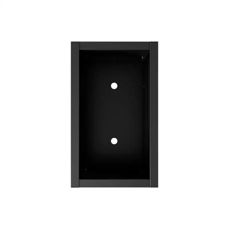 Jardinière rectangulaire en métal de style moderne, résistante aux intempéries, robuste et durable