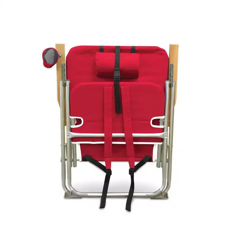 Chaise de plage portable d'extérieur pour poids lourds