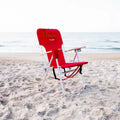 Chaise de plage portable d'extérieur pour poids lourds