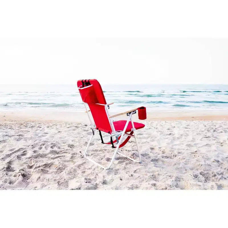 Chaise de plage portable d'extérieur pour poids lourds