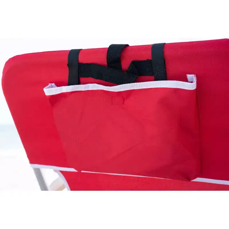 Chaise de plage portable d'extérieur pour poids lourds