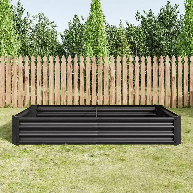 Jardinière surélevée, Bac de culture extérieur rectangulaire