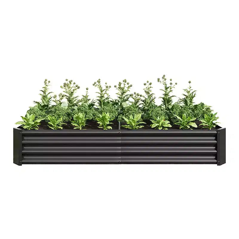 Jardinière surélevée, Bac de culture extérieur rectangulaire